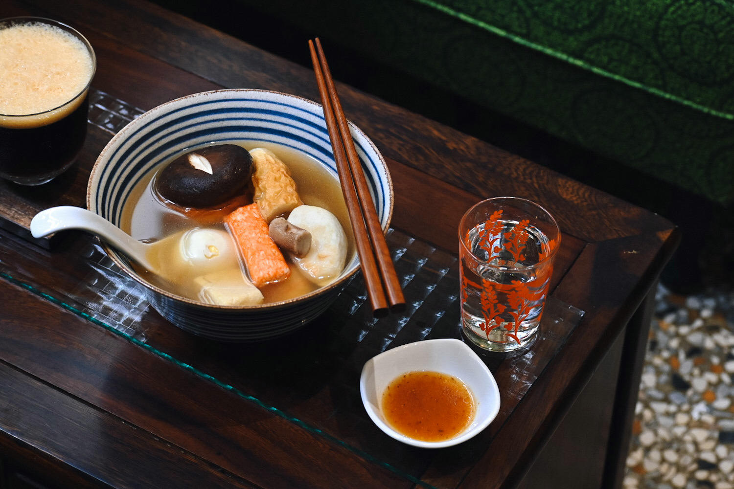 綻Zhan coffee｜台中西區老屋咖啡廳新開幕！一碗關東煮再來杯「老闆喜歡的」