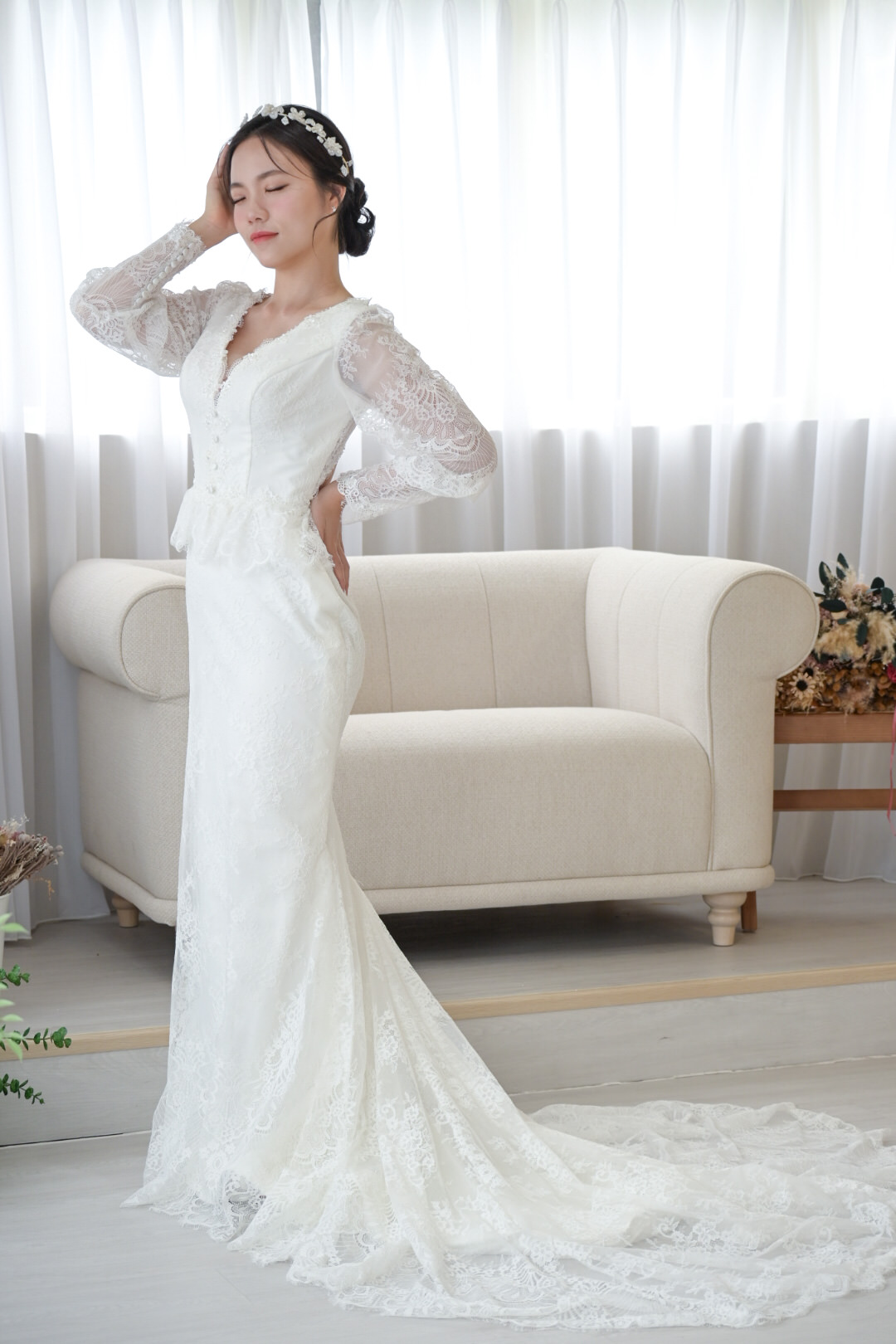 【台中婚紗推薦】一定要結婚才能穿婚紗嗎?水溝巢試穿心得、台中妝髮造型師推薦 - 第35張圖 【台中婚紗推薦】一定要結婚才能穿婚紗嗎?水溝巢試穿心得、台中妝髮造型師推薦