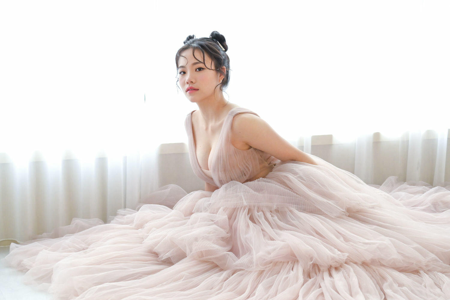 【台中婚紗推薦】一定要結婚才能穿婚紗嗎?水溝巢試穿心得、台中妝髮造型師推薦 - 第41張圖 【台中婚紗推薦】一定要結婚才能穿婚紗嗎?水溝巢試穿心得、台中妝髮造型師推薦