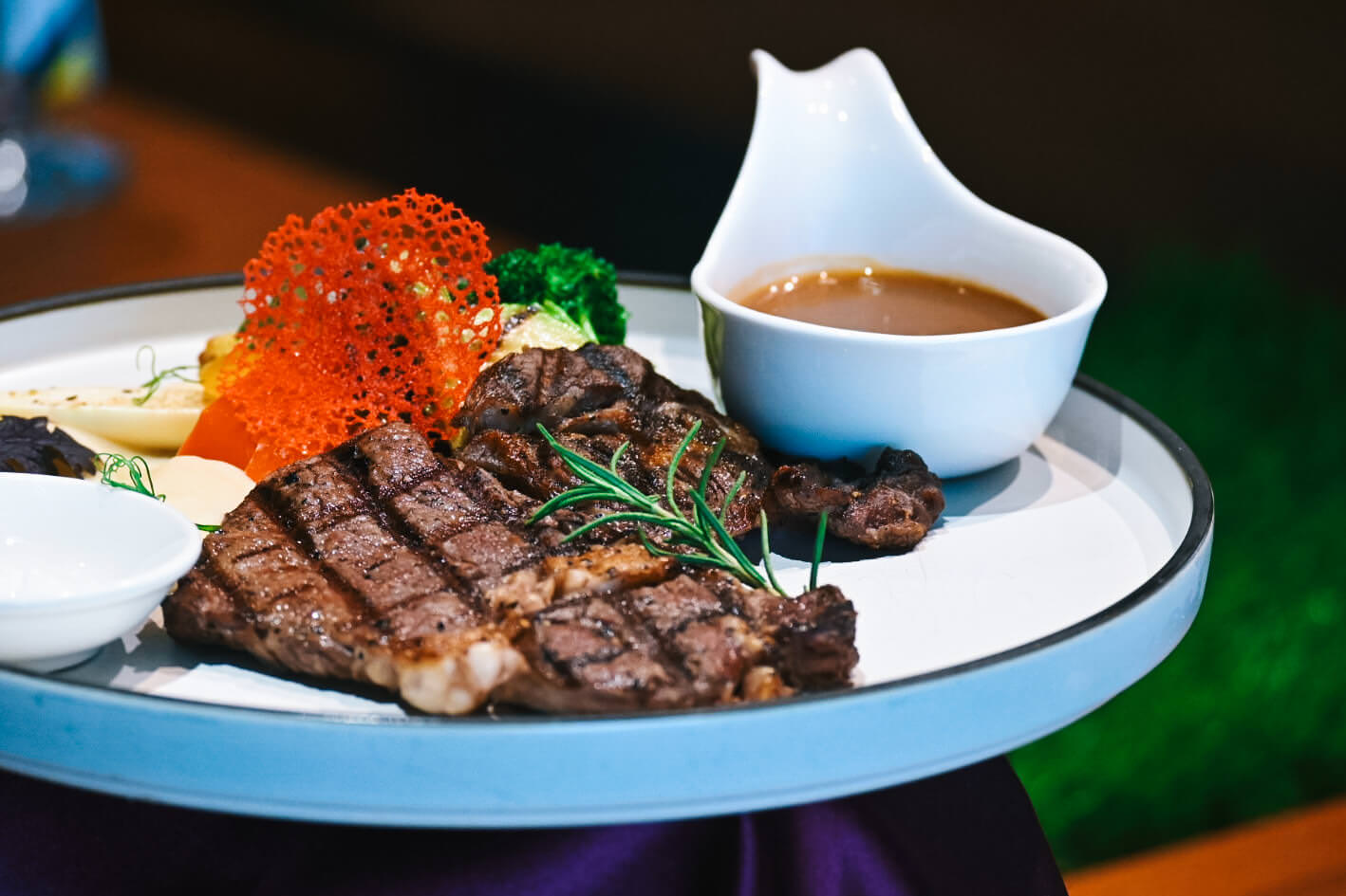 台中海線飯店震大金鬱金香酒店禾憶餐酒館12道創新料理