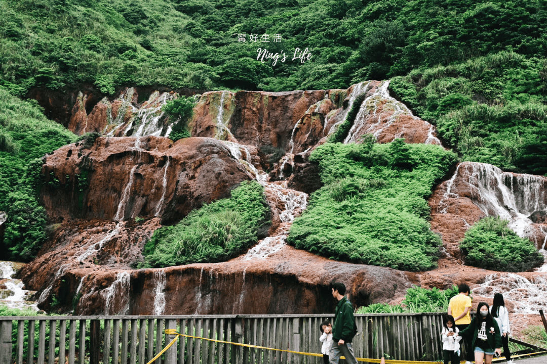 北海岸景點|3分鐘搞懂水湳洞黃金瀑布由來、交通、附近景點 - 第4張圖 北海岸景點水湳洞黃金瀑布2