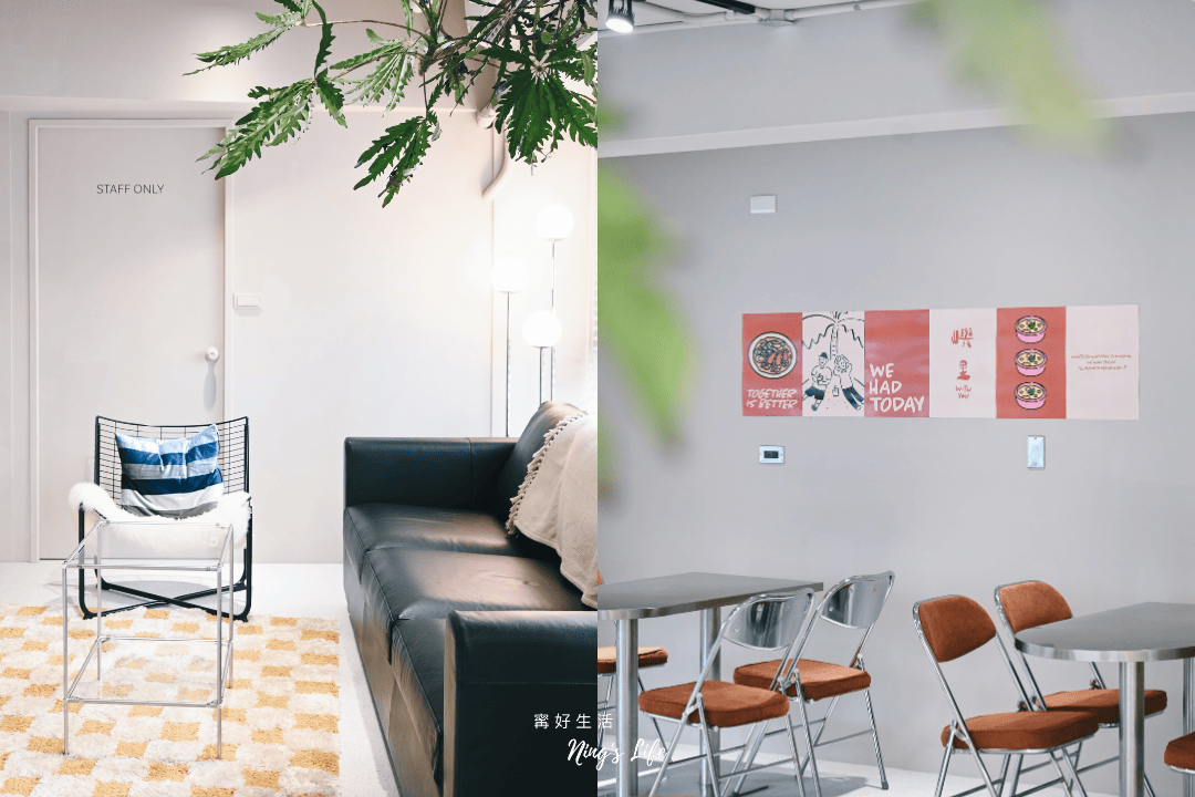 嶼里｜台中LaLaport餐廳新開幕！韓系空間義大利麵、早午餐