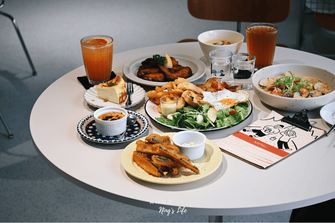 嶼里｜台中LaLaport餐廳新開幕！韓系空間義大利麵、早午餐