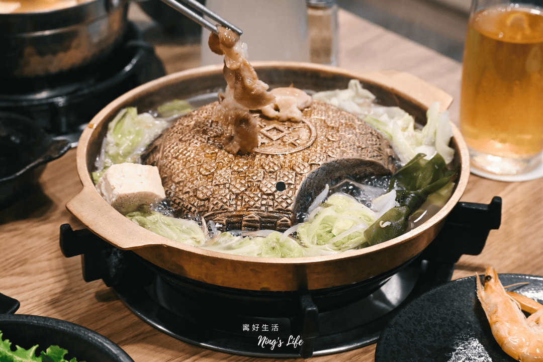 饗鍋物料理｜台中銅盤烤肉火烤兩吃 台中西屯火鍋蔬菜吃到飽