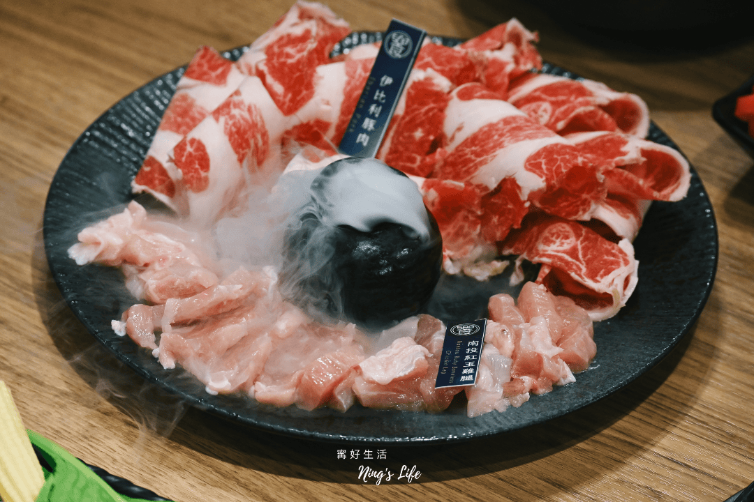 饗鍋物料理｜台中銅盤烤肉火烤兩吃 台中西屯火鍋蔬菜吃到飽