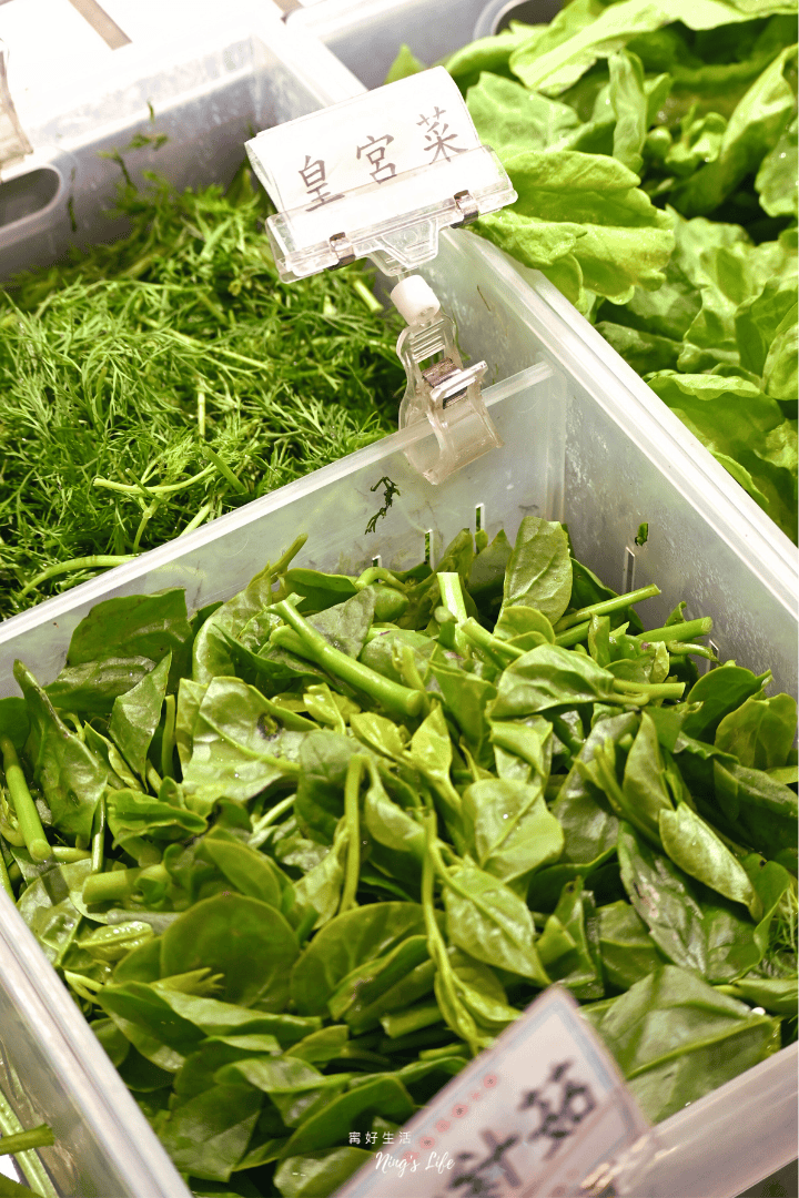 蔬盈市場火鍋｜台中勤美吃到飽菜比肉多！50種季節蔬菜、嘉大鮮奶入鍋