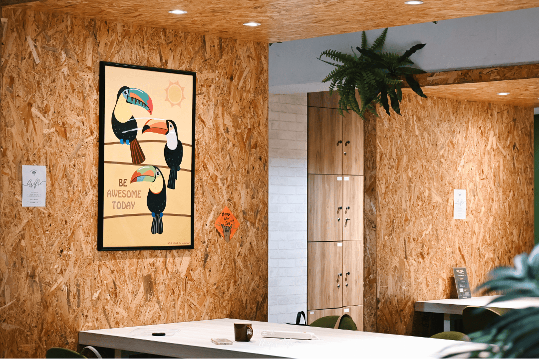 台北共享辦公室推薦｜Hour Jungle Coworking  時租空間、熱帶雨林風格共同工作室