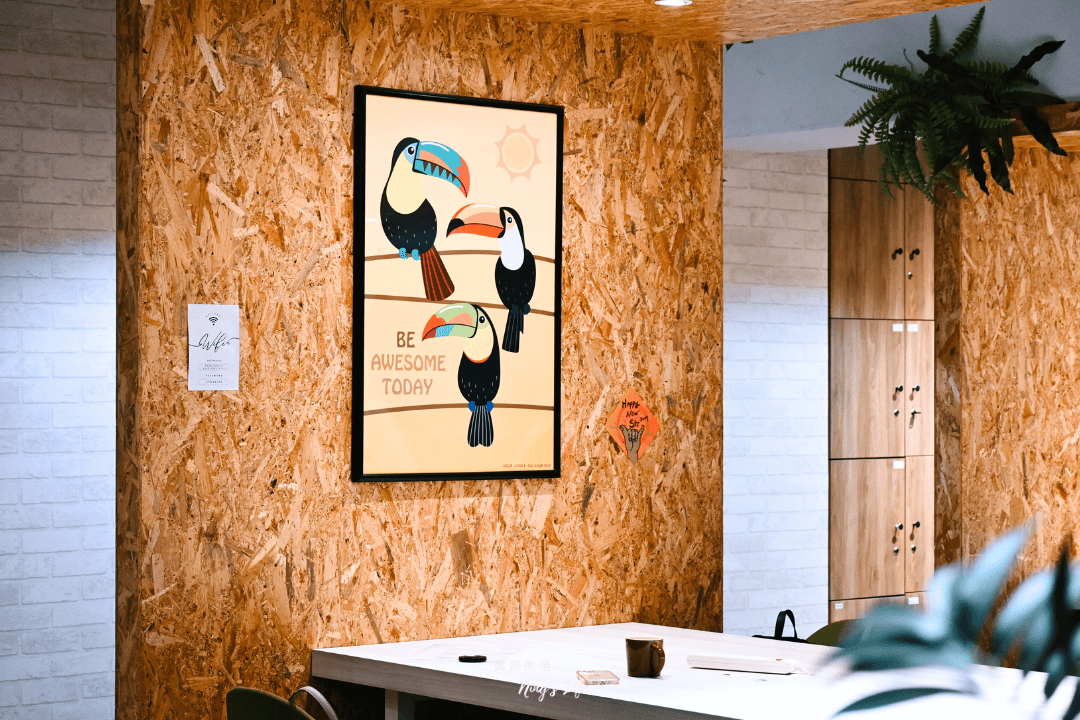 台北共享辦公室推薦｜Hour Jungle Coworking  時租空間、熱帶雨林風格共同工作室