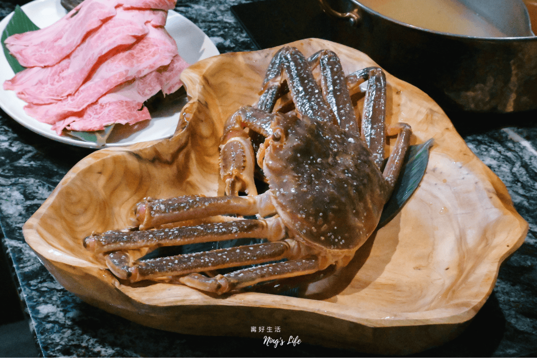 二本松涮涮屋｜台北火鍋天花板！松葉蟹專門店四吃、黑毛和牛奢華體驗