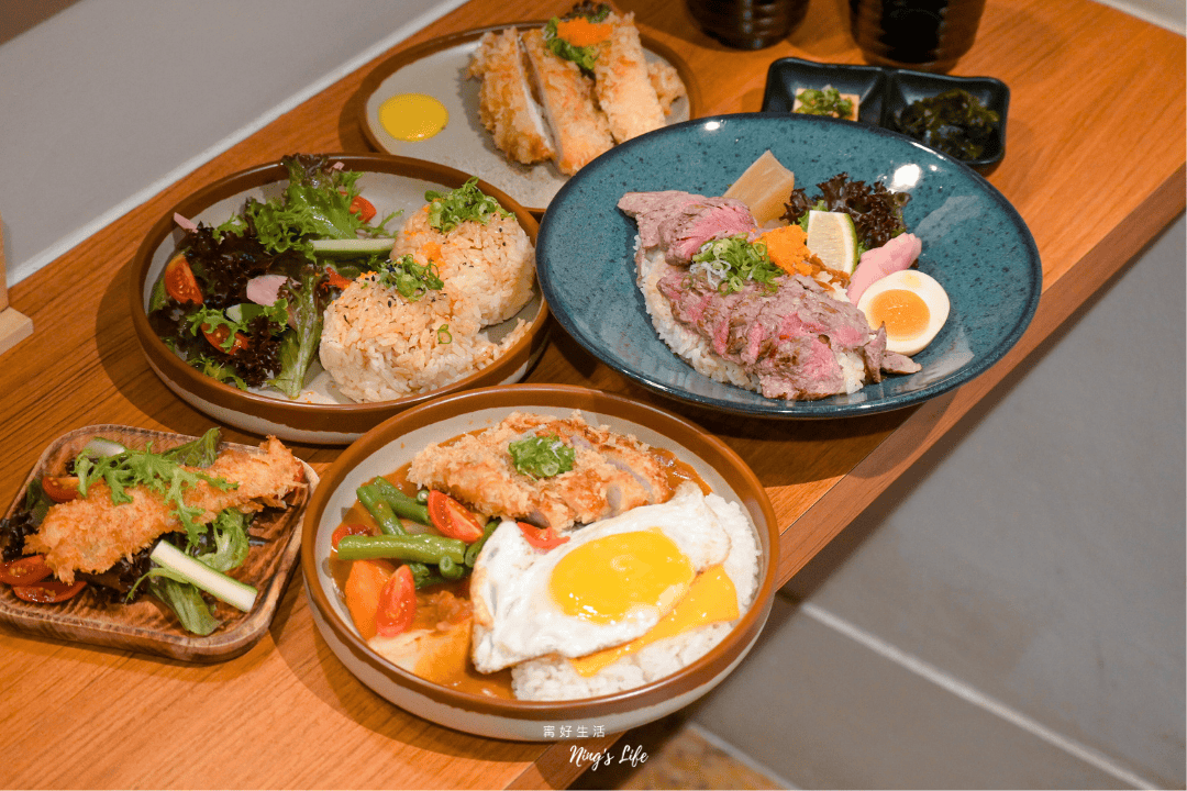 一捆丼飯イーくん｜南投埔里職人丼飯咖哩飯推薦吃過會想念！