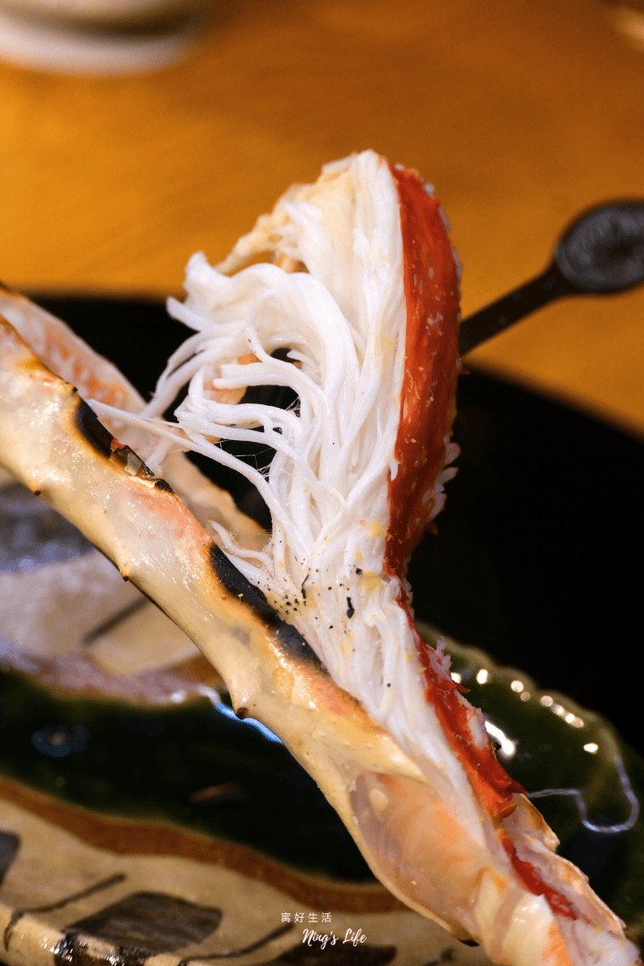 蟹割烹｜老饕私藏帝王蟹板前料理！13道極致海味 台中日式無菜單推薦
