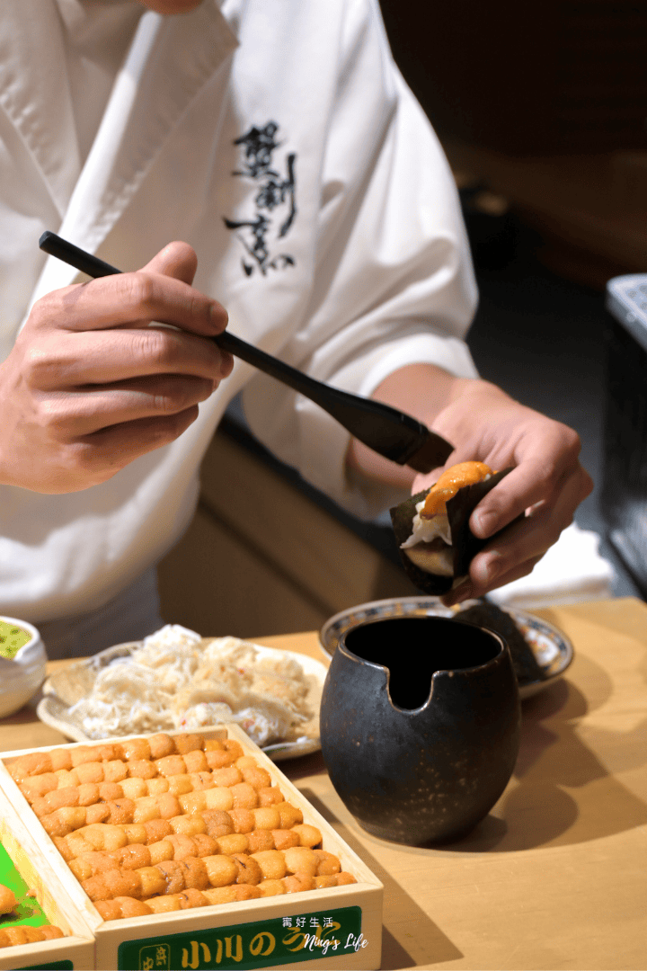 蟹割烹｜老饕私藏帝王蟹板前料理！13道極致海味 台中日式無菜單推薦