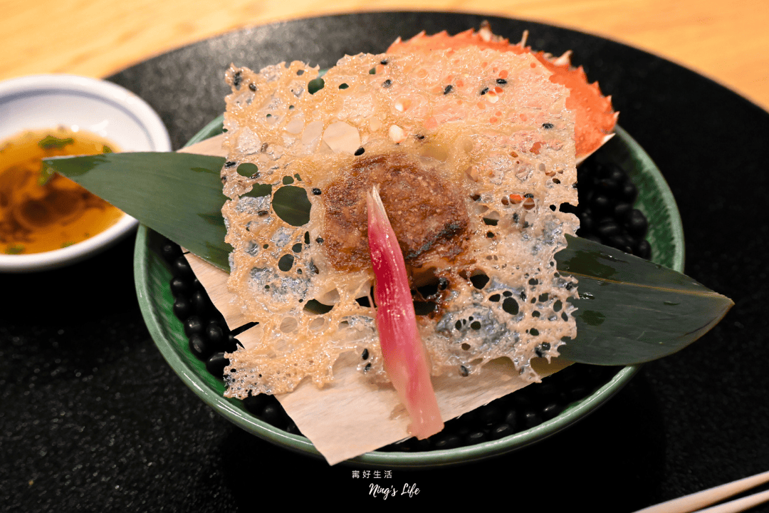 蟹割烹｜老饕私藏帝王蟹板前料理！13道極致海味 台中日式無菜單推薦