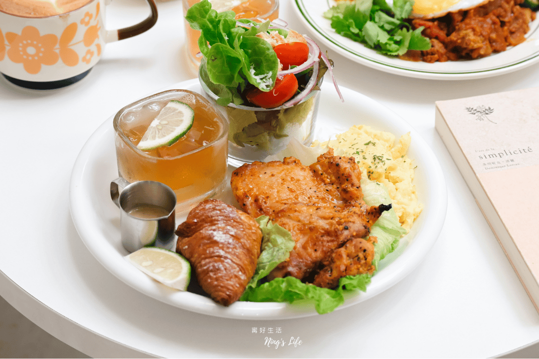 逗之早午餐｜台南老宅活力早午餐推薦！雞腿排、乾咖哩營養美味
