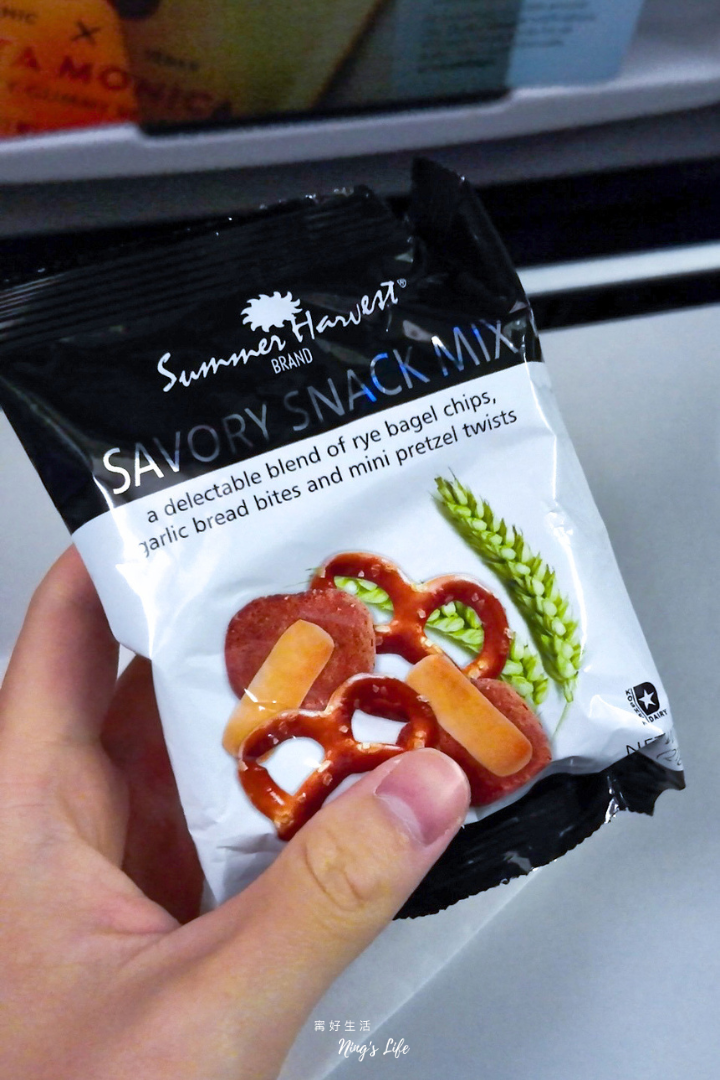 聯合航空經濟艙飛機餐台灣台北美國洛杉磯分享心得評價＠寗好生活